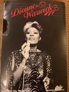 1987年　ディオンヌワーウィック日本公演きツアープログラム