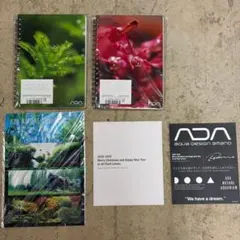 未使用 希少【新品、セット販売】ADA クリアしおり、リングノート