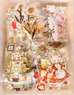 ♡NO.23 海外マステ 切り売り 100枚 petテープ ♡