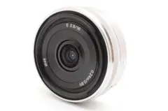 ソニー カメラレンズ 16mm f2.8 SEL16F28 シルバー Sonyのサムネイル