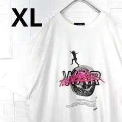 【美品】 genzai オーバーサイズ Tシャツ XL 反戦 ロゴ