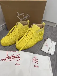 Christian Louboutin ハイカットスニーカー 42 箱袋付