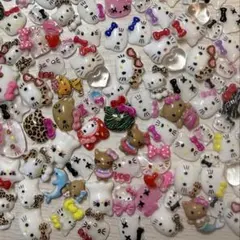 セール品 キティ ハローキティ ネイパ ネイルパーツ 約50個セット