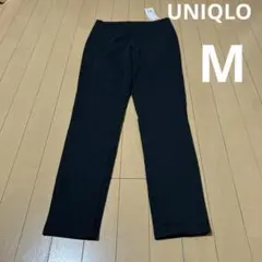 新品未使用ユニクロUNIQLOイージーニットレギンスパンツMダークグレー