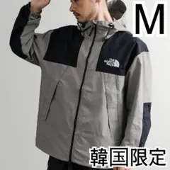 M＊グレー　ブラック　黒＊マウンテンジャケット＊ノースフェイス＊韓国限定