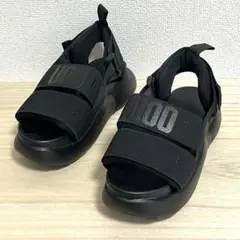 UOO 厚底 スポーツサンダル ブラック 38 24cm相当のサムネイル