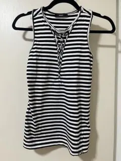 DIESEL ストライプ タンクトップ