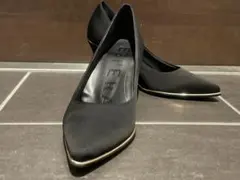 ESPERANZA 12時間パンプス ブラック21cm (ヒール約7.5cm)