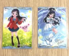 プリキュア ウエハースカード 雪城ほのか ふたりプリキュア キュアホワイト