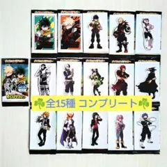 僕のヒーローアカデミア ダイカットステッカー　☘️フルコンプリート☘️