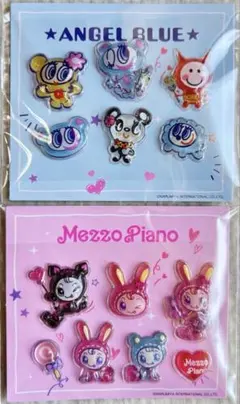 エンジェルブルー　ナルミヤキャラクターズ　メゾピアノ　シール　ぷっくりシール