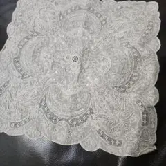 ☆希少☆未使用☆スワトウ 龍 ハンカチ○刺繍○伝統工芸 スワトウ 