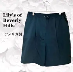 アメリカ製『リリーズオブビバリーヒルズ』ショートパンツ【F】ネイビー 紺 大きいのサムネイル