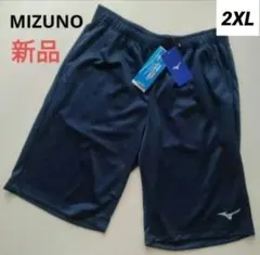 新品 MIZUNOミズノ ジャージハーフパンツ ナビドライ メンズ2XLのサムネイル