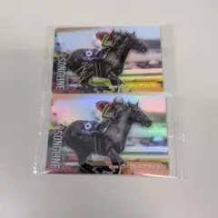 サラブレッドホースコレクション ツインウエハース 第3R ソングライン サイン