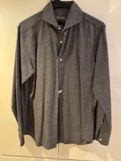 A day in the life チェック柄長袖シャツ 秋冬用