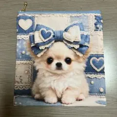 1000円均一期間限定　両面フラットポーチ　トイプードルちゃん 1000円均一期間限定 両面フラットポーチ トイプードルちゃん - メルカリ
