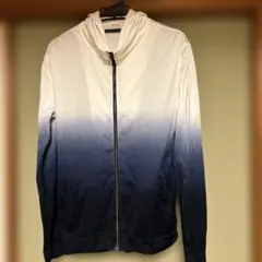 COMME CA MEN グラデーション ジップアップパーカーのサムネイル