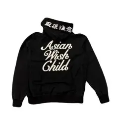 awich ブラック パーカー Lサイズ 8.4オンス MLZ ジップアップライトパーカー：00217 | オリジナル