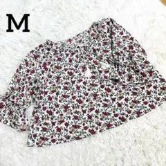 【C•O•L•Z•A】❣️美品❣️トップス/ブラウス/花柄/七分袖/ゆったり/M
