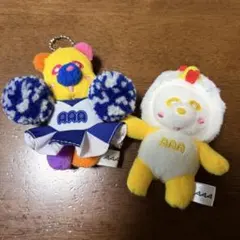 AAA え〜パンダ マスコット ぬいぐるみ 【2点セット】のサムネイル