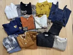 子ども服　まとめ売り 20点セット 80cm～100cm 秋冬