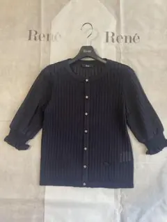 【Rene】ルネ＊2026＊リブニットカーディガン＊新品未使用のサムネイル