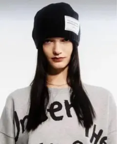 THE OPEN PRODUCT 黒ニット帽