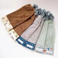 おりこうエプロン　ふんわりタオル　6枚セット　ネームタグ付き