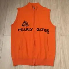 PEARLY GATES オレンジ ベスト サイズ4