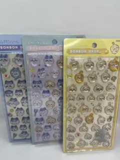 ちいかわ ボンボンドロップシール 正規品 新品未開封3枚セット
