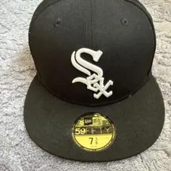 新品未使用 NEW ERA ホワイトソックス キャップ 7 8/3