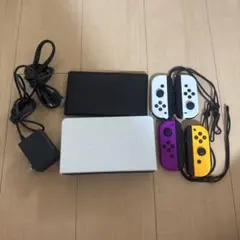 Switch 有機ELモデル　白　ジョイコン4つ