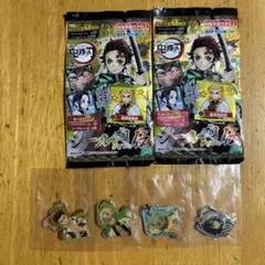 鬼滅の刃 シール烈伝 2パック＆キーホルダー4種セット