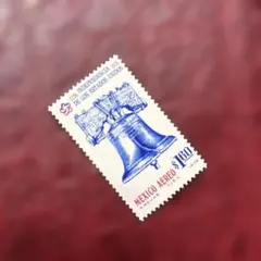77940セール現品限　外国切手　メキシコ発行米国200年1種揃