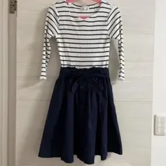 GLOBAL WORK 切り替えワンピース　120-130cm