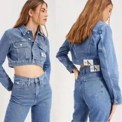 Calvin Klein ショート丈ジャケット タグ付 BLACKPINKジェニのサムネイル