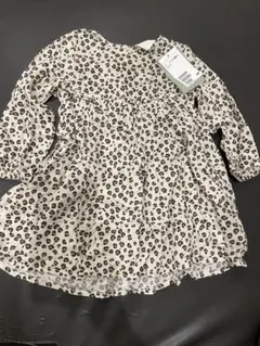 H&M レオパード　ワンピース　85 90