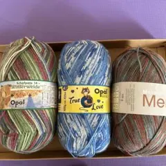 opal他 ソックヤーン3個セット