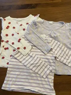 SIMPLE FREE 長袖カットソー 110３枚セット