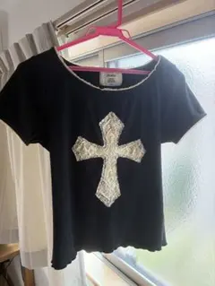 jouetie クロスレースドッキングTシャツのサムネイル