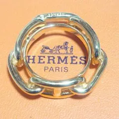 未使用に近い エルメス リング シェーヌダンクル 22号 スカーフリング