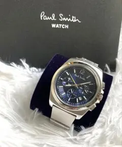 美品 PaulSmith ポールスミス 腕時計 ファイナルアイズ ネイビー 人気