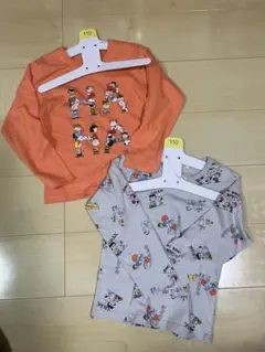 新品未使用タグ付き　　PEANUTS スヌーピー　ロンT 110 トップス