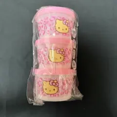 日焼けキティ ジョイント式 保存容器 タッパー アベイル ピンク ヒョウ