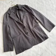 【デイジー】（M）シングルブレスト テーラードジャケット フォーマル ゆったりめ