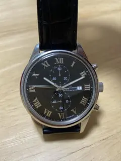 THE CLOCK HOUSE 腕時計 ザ・クロックハウス ブラック クオーツ式のサムネイル
