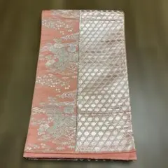 袋帯☆刺繍花柄