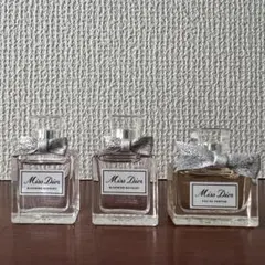 【未使用に近い】ミスディオール ミニ 香水3個セット