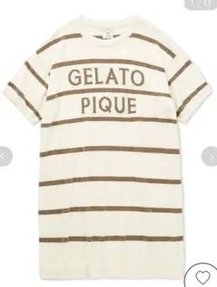 gelato pique スムーズィーロゴジャガードワンピース